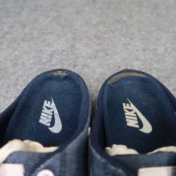 Nike Shoes Womens 7.5 Hermosa Mule Sneaker Slide Slip On Denim Lace Up 2002 Blue - Picture 12 of 12